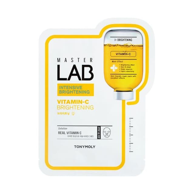 Master Lab Real Mask Sheet 1pc, Vitamin C