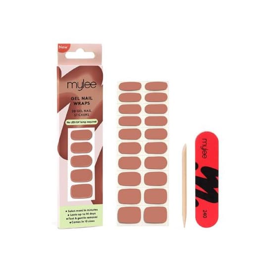 Gel Nail Wraps Naturally Darling x20 Wraps