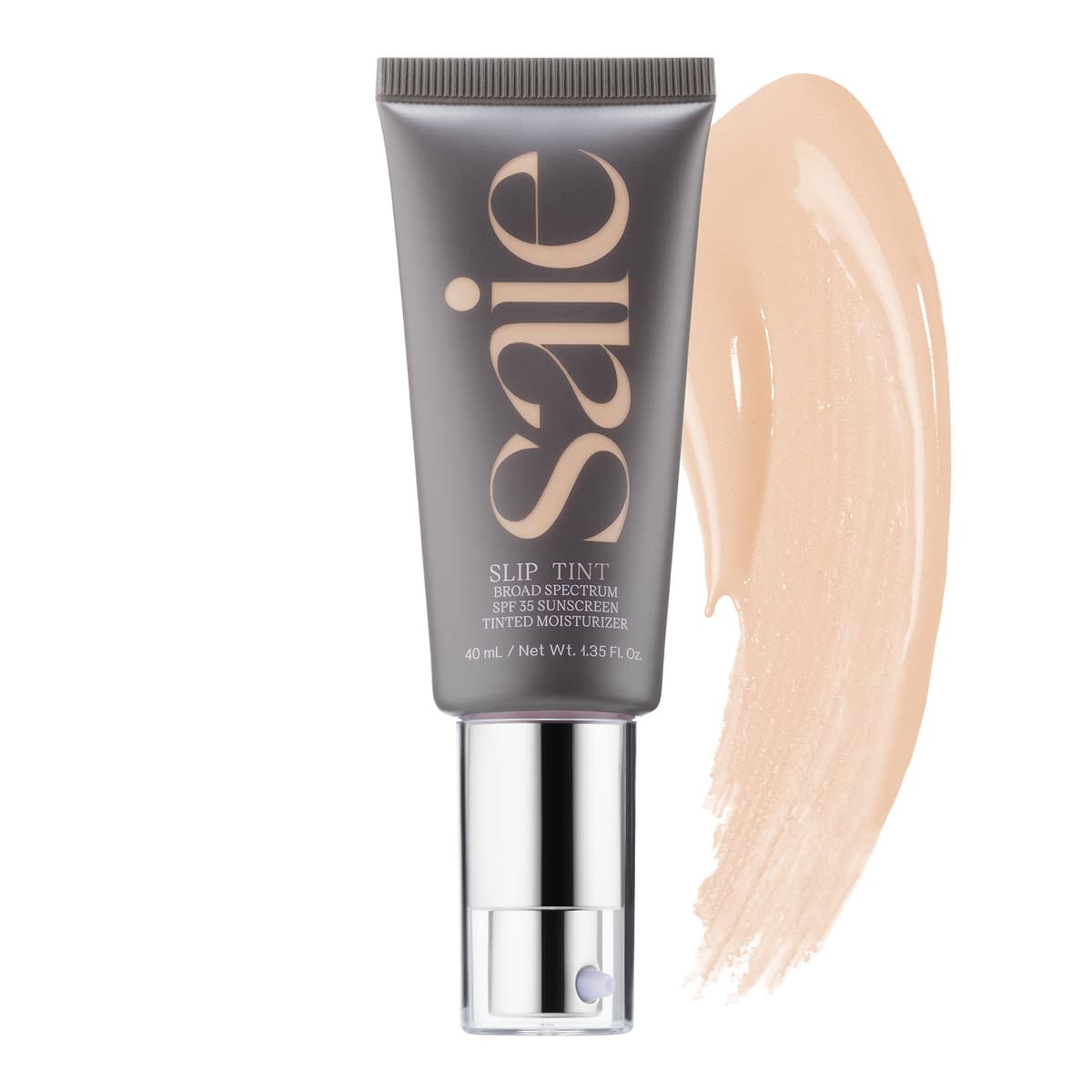 Slip Tint – Lightweight Tinted Moisturizer with Mineral Zinc SPF 35 and Hyaluronic Acid, Three