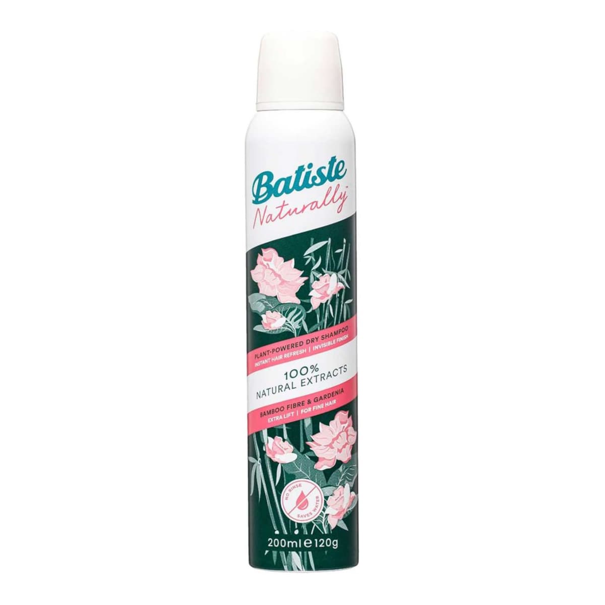 Naturally Dry Shampoo Bamboo Fibre & Gardenia