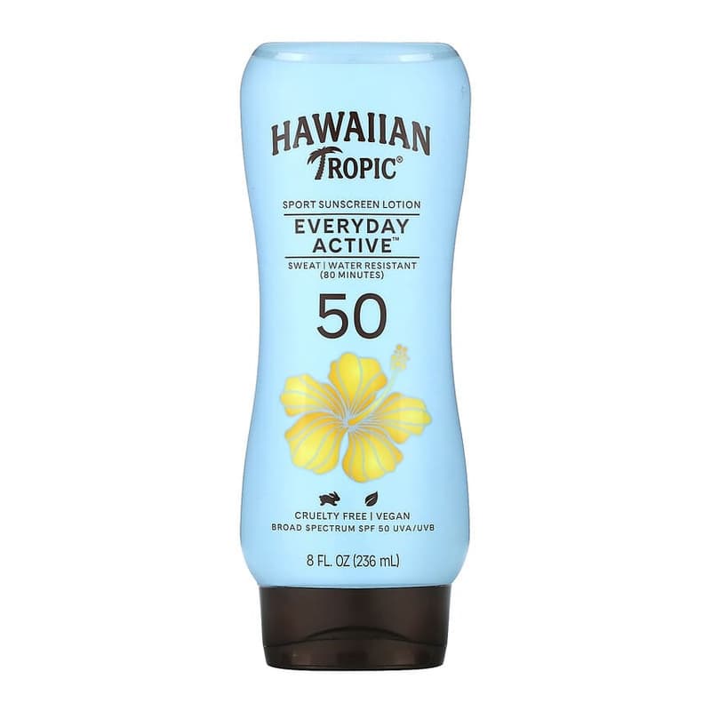 Everyday Active, Sport Sunscreen Lotion, SPF 50, Light Tropical