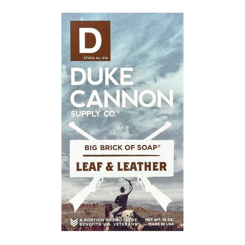 Big Brick of Bar Soap®, Leaf & Leather