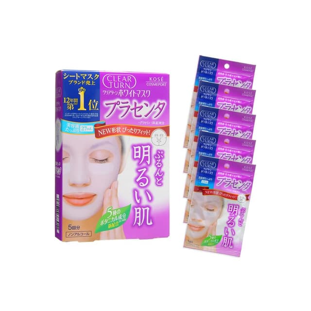 Clear Turn White Mask, Placenta
