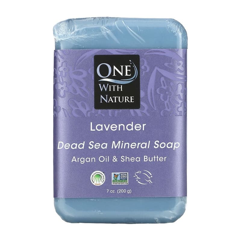 Dead Sea Mineral Soap Bar, Lavender