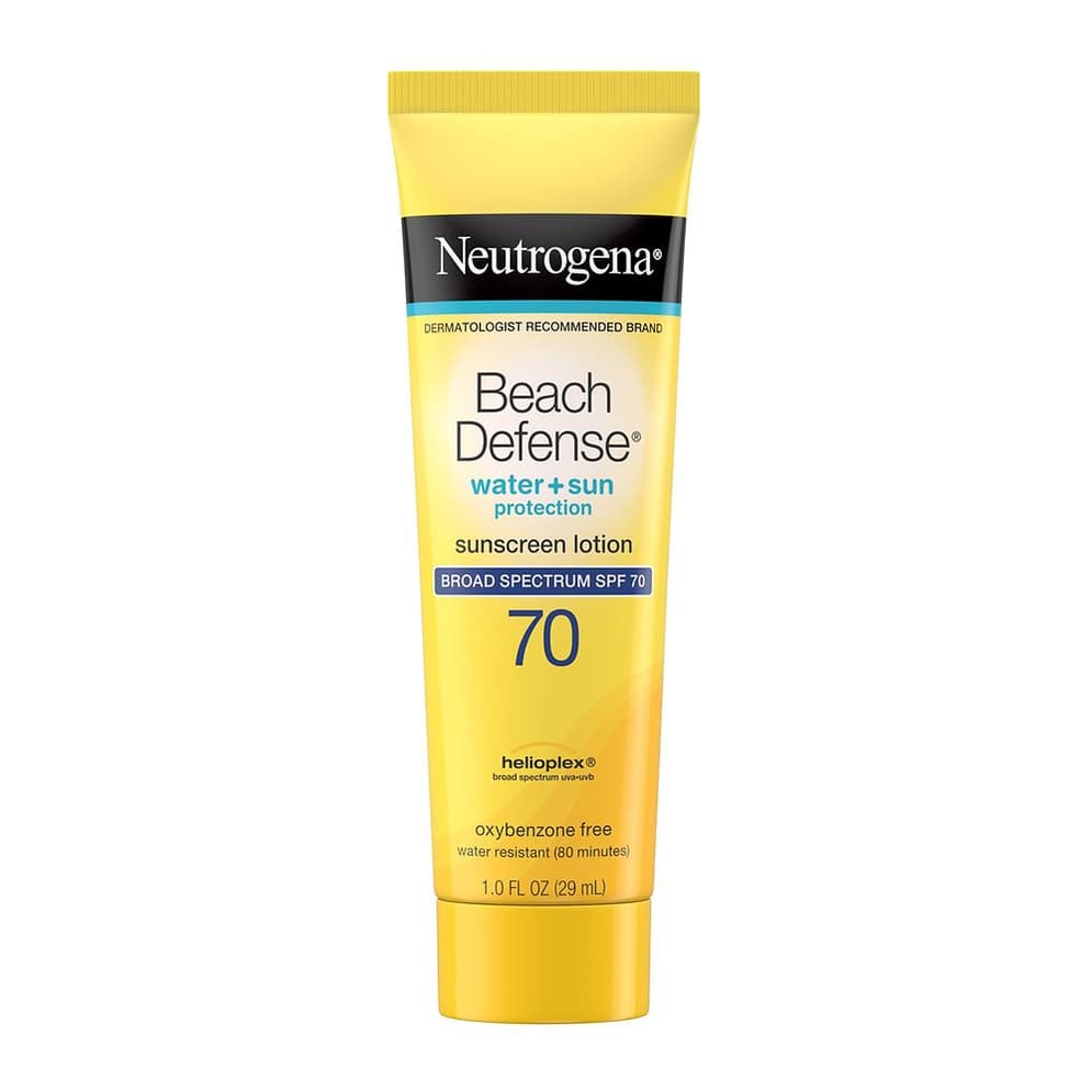 Beach Defense Body Sunscreen Lotion With SPF 70
