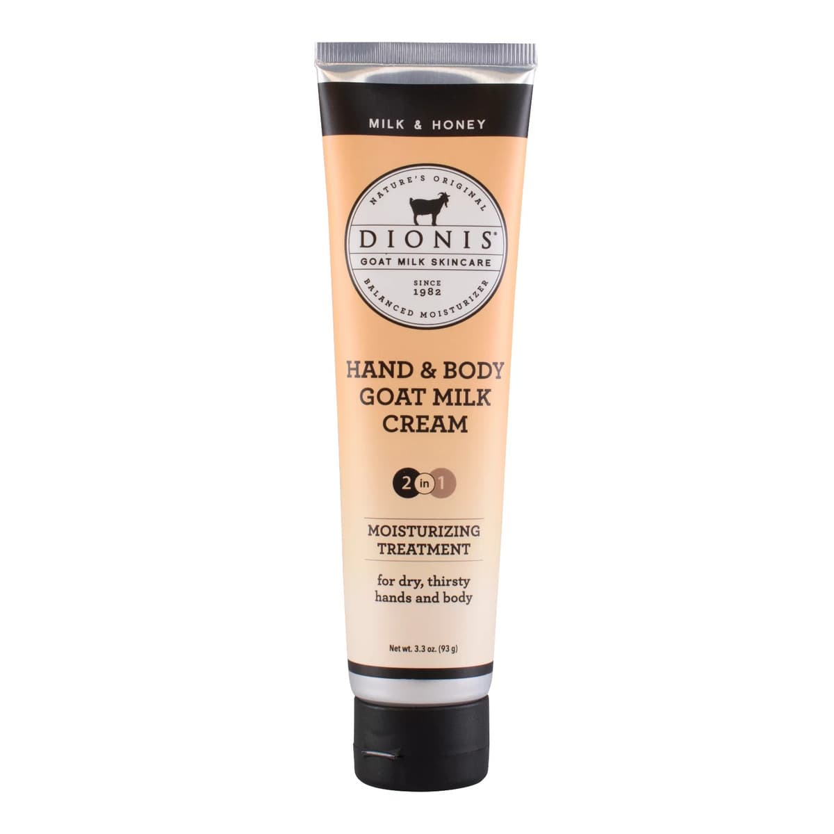 Dionis Goat Milk Hand & Body Cream Milk & Honey