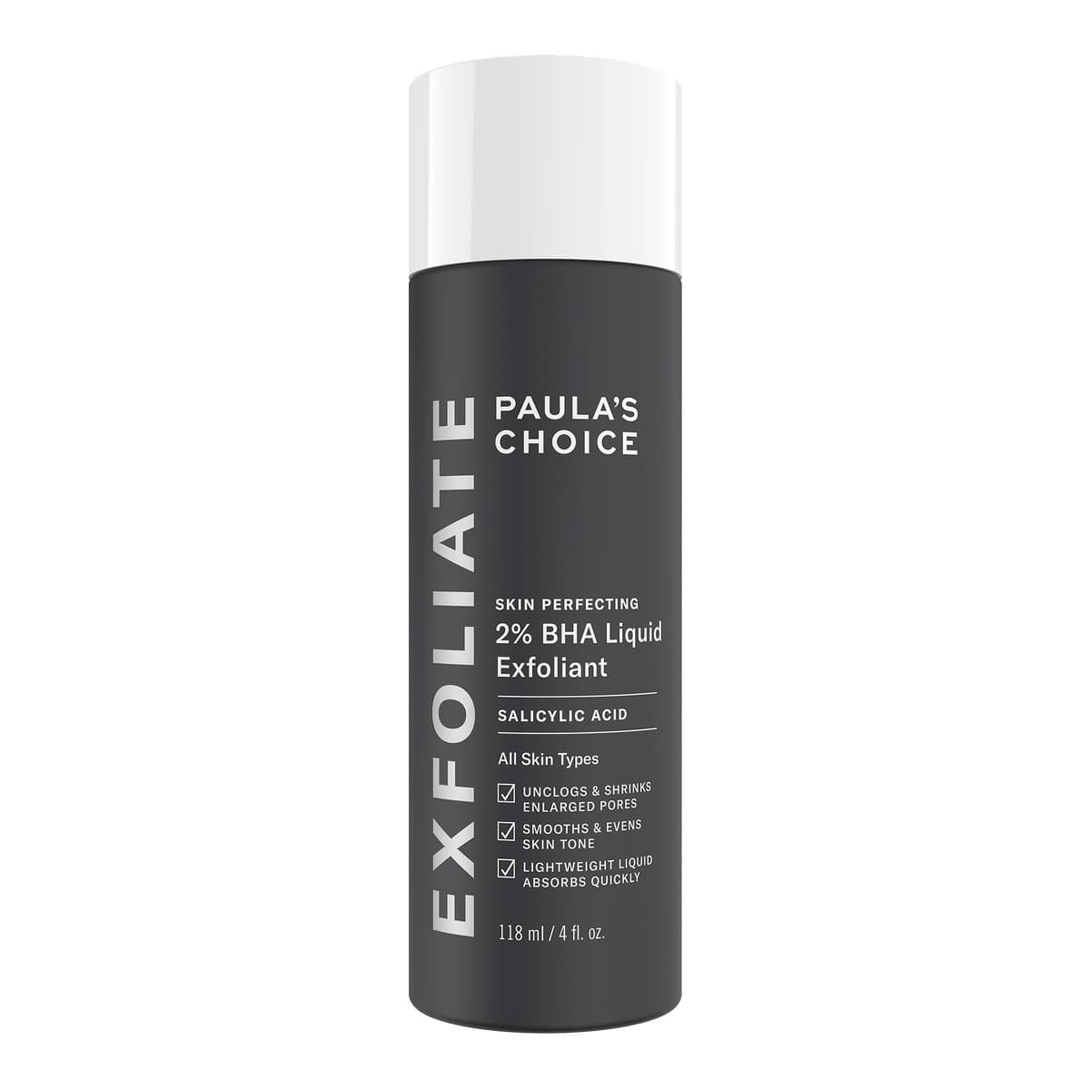 Skin Perfecting 2% BHA Liquid Exfoliant for Clear Skin