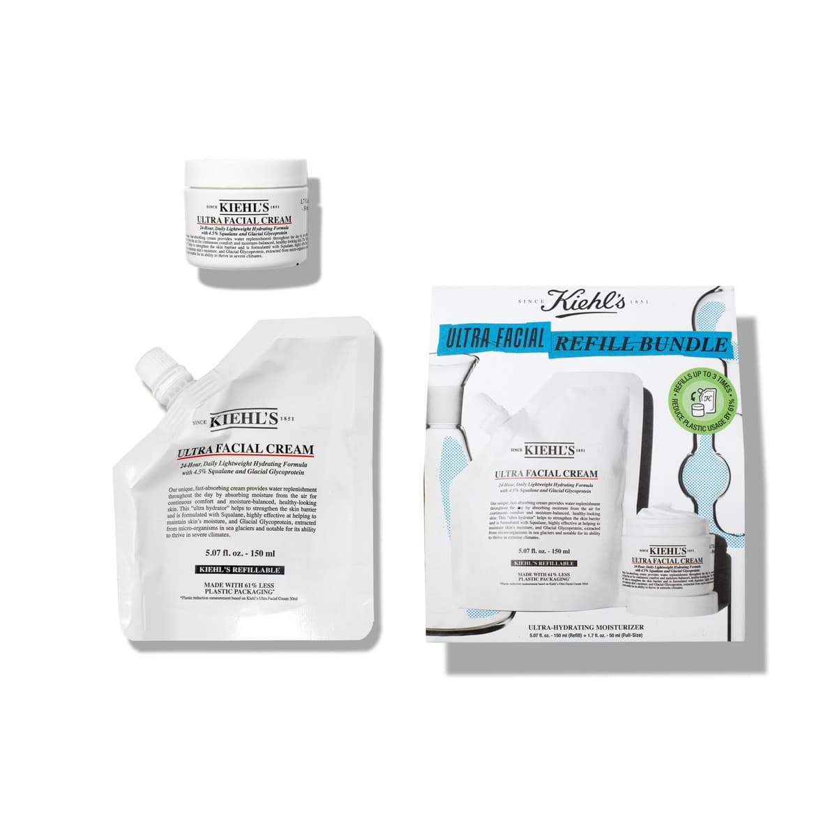 Ultra Facial Refill Set