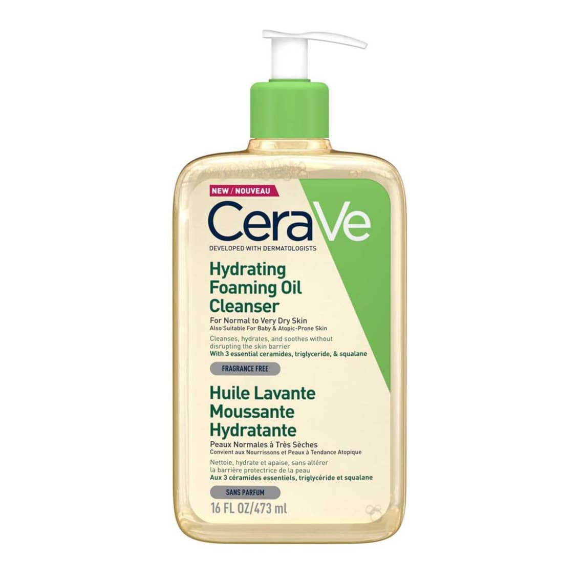 Hydrating Foaming Oil Cleanser for Dry Skin