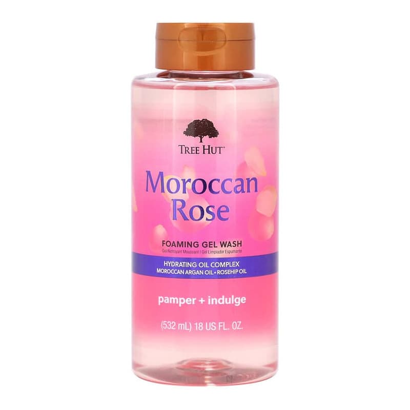 Foaming Gel Wash, Moroccan Rose