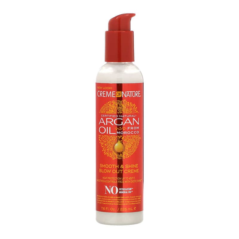 Certified Natural Argan Oil From Morocco, Smooth & Shine Blow Out Creme