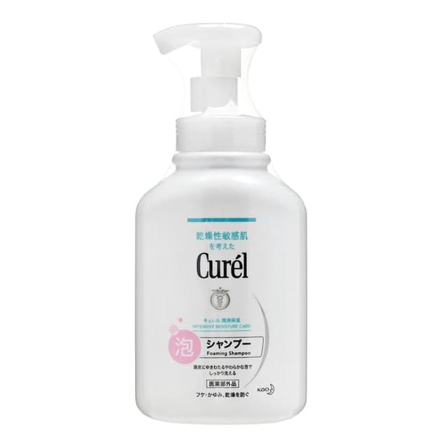 Curel Intensive Moisture Care Foaming Shampoo