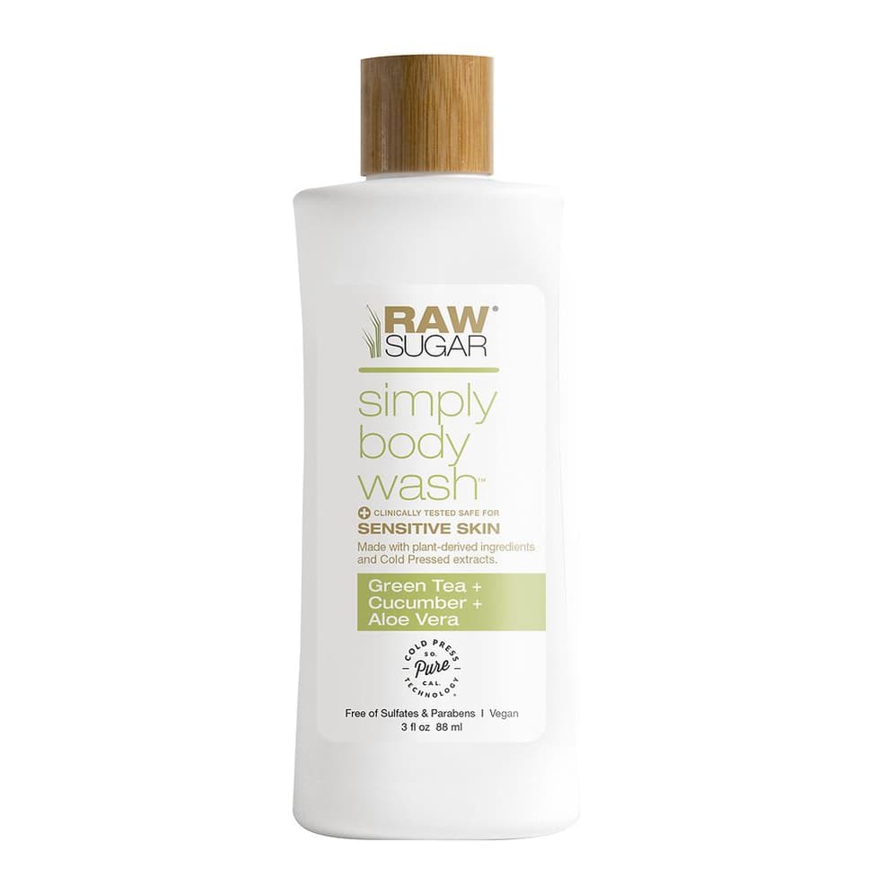 Sensitive Skin Mini Body Wash Green Tea + Cucumber + Aloe Vera