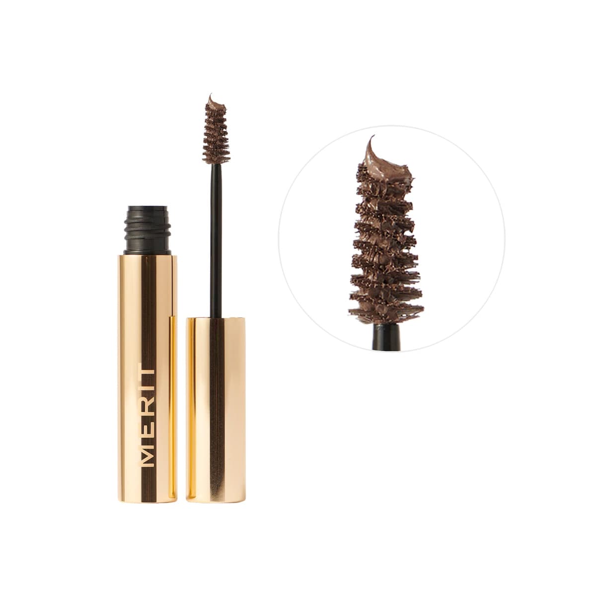 Brow 1980 Volumizing Tinted Eyebrow Gel-Pomade, Light Brown