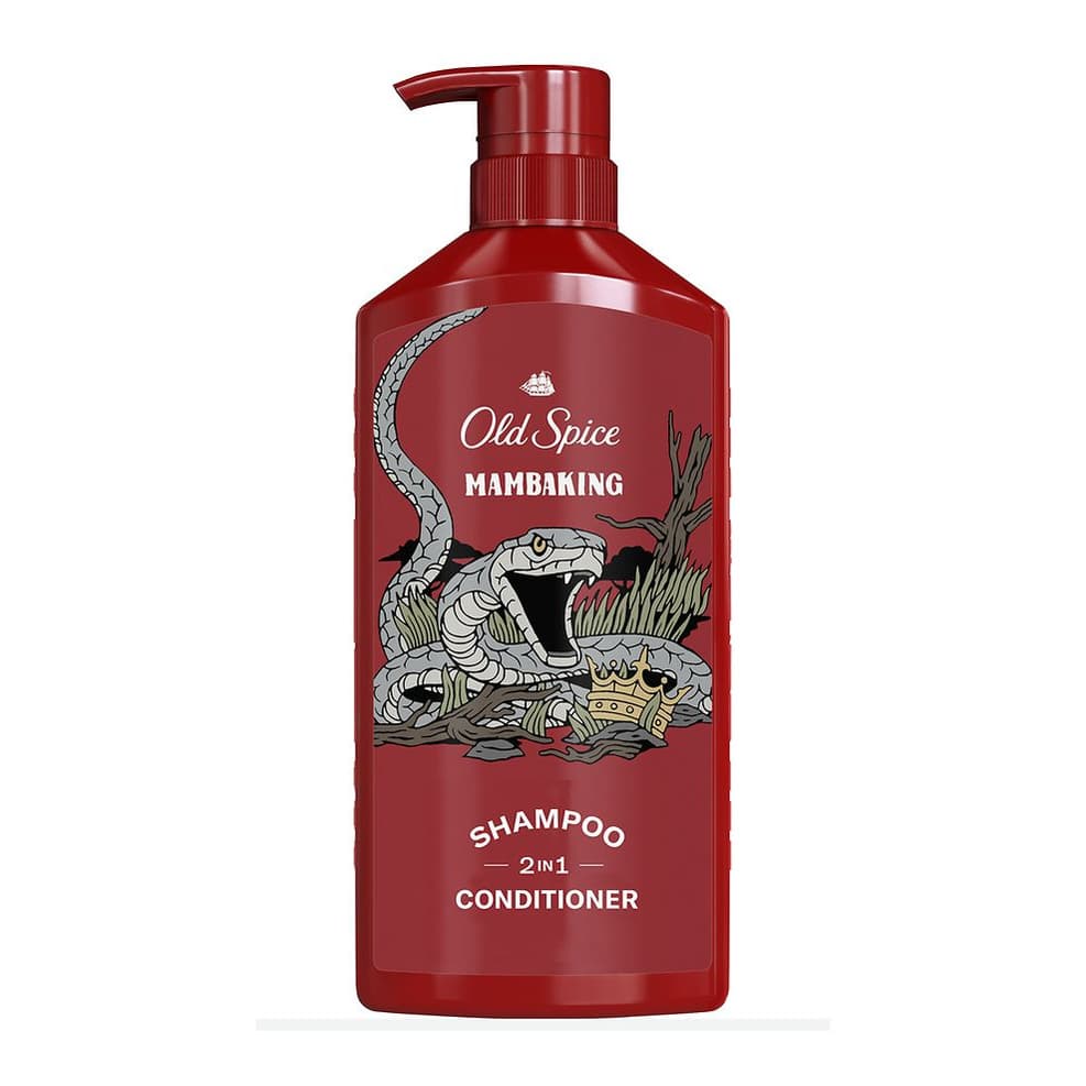 MambaKing 2 in1 Men's Shampoo and Conditioner Sensual plum and berry swirled