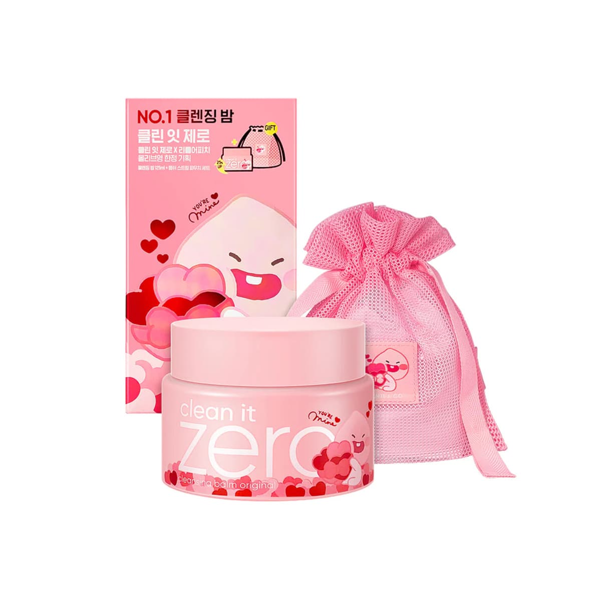 Clean It Zero Cleansing Balm Original Set Little Apeach Love Edition