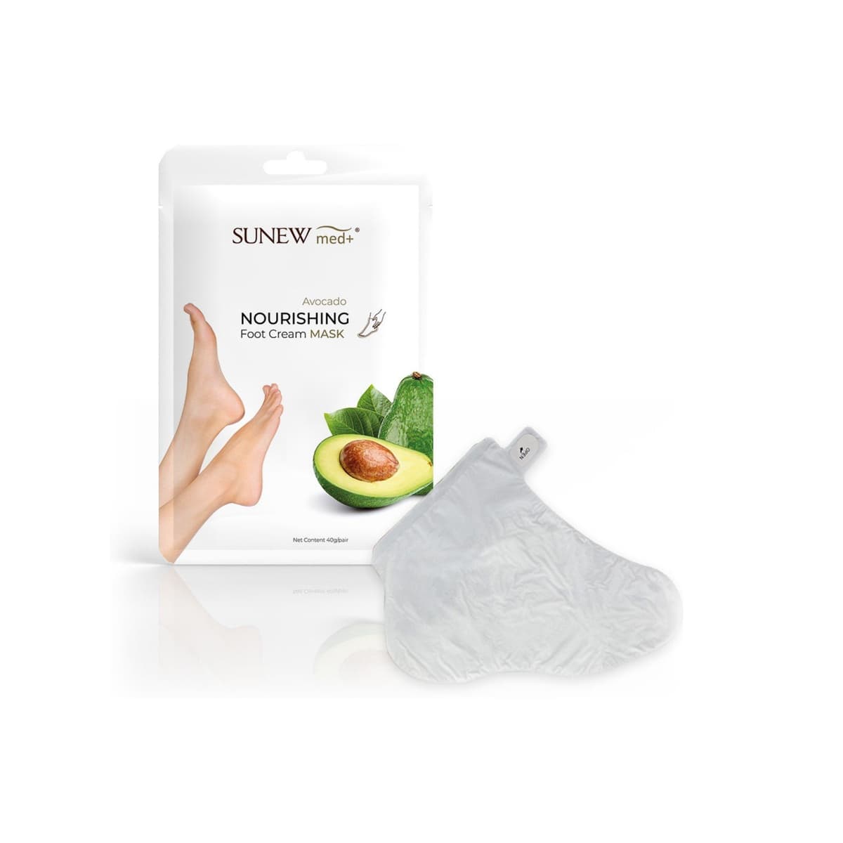 Nourishing Foot Cream Mask Avocado x