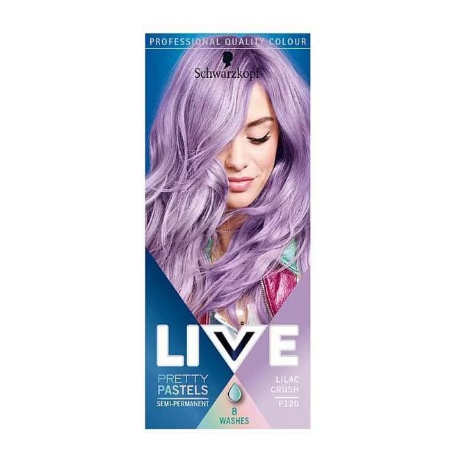 PrettyPastels Semi-permanent Purple Hair Dye LilacCrush