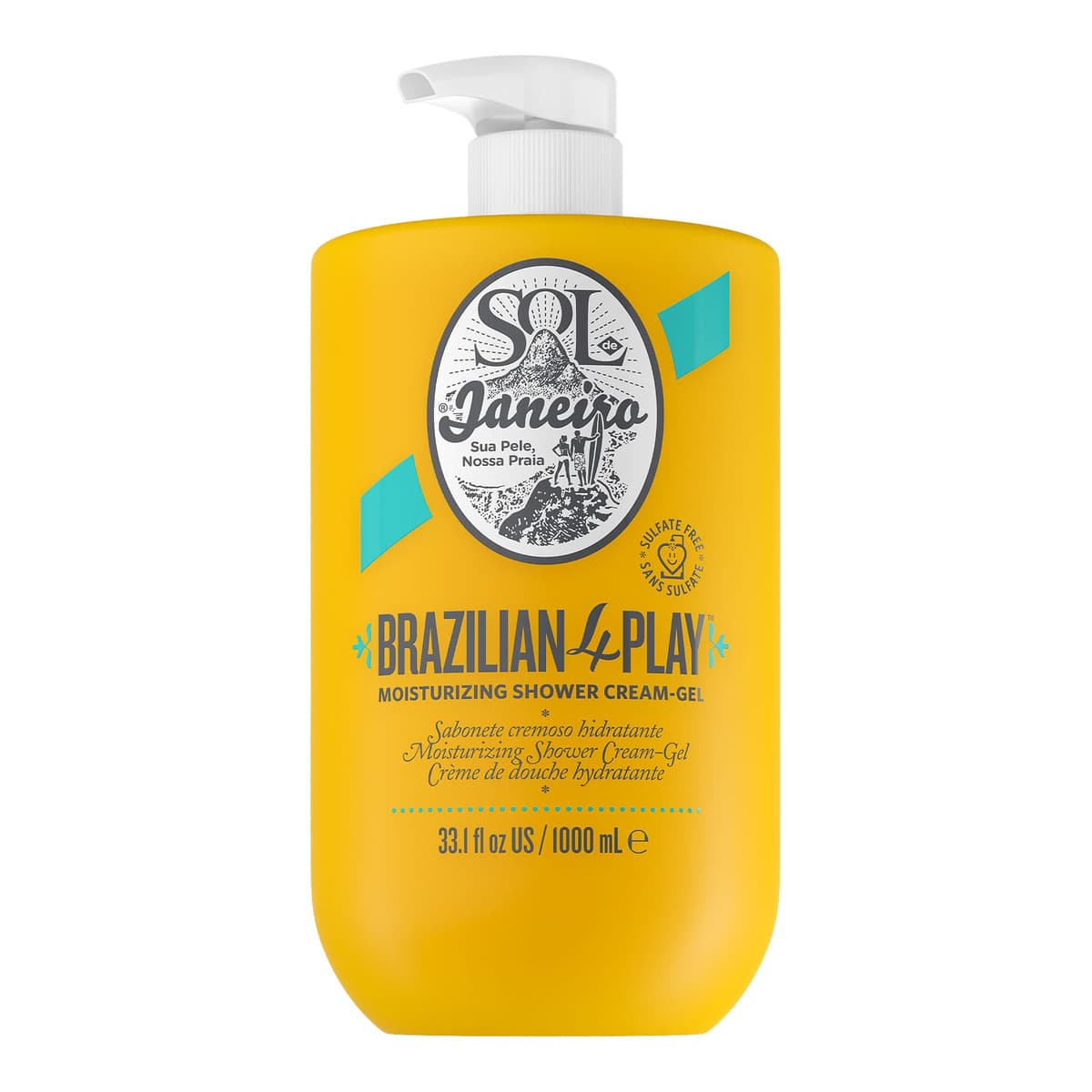 Brazilian Play Moisturizing Shower Cream-Gel