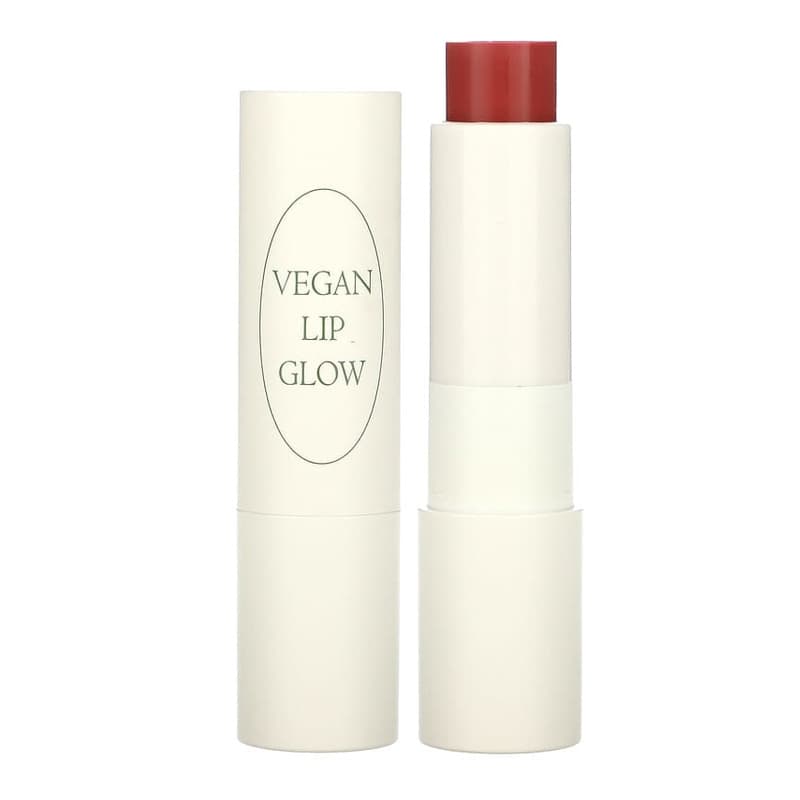 Vegan Lip Glow, #02 Salmon Beige
