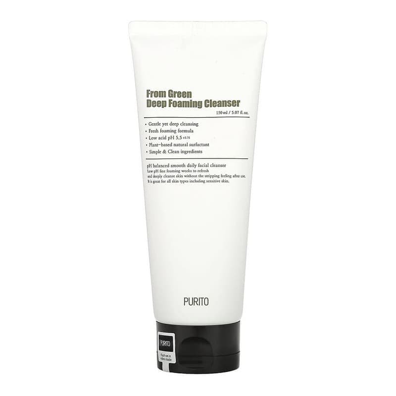 From Green, Deep Foaming Cleanser