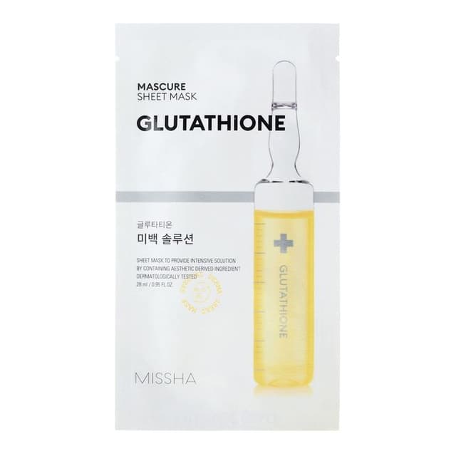 Mascure Sheet Mask, Glutathione