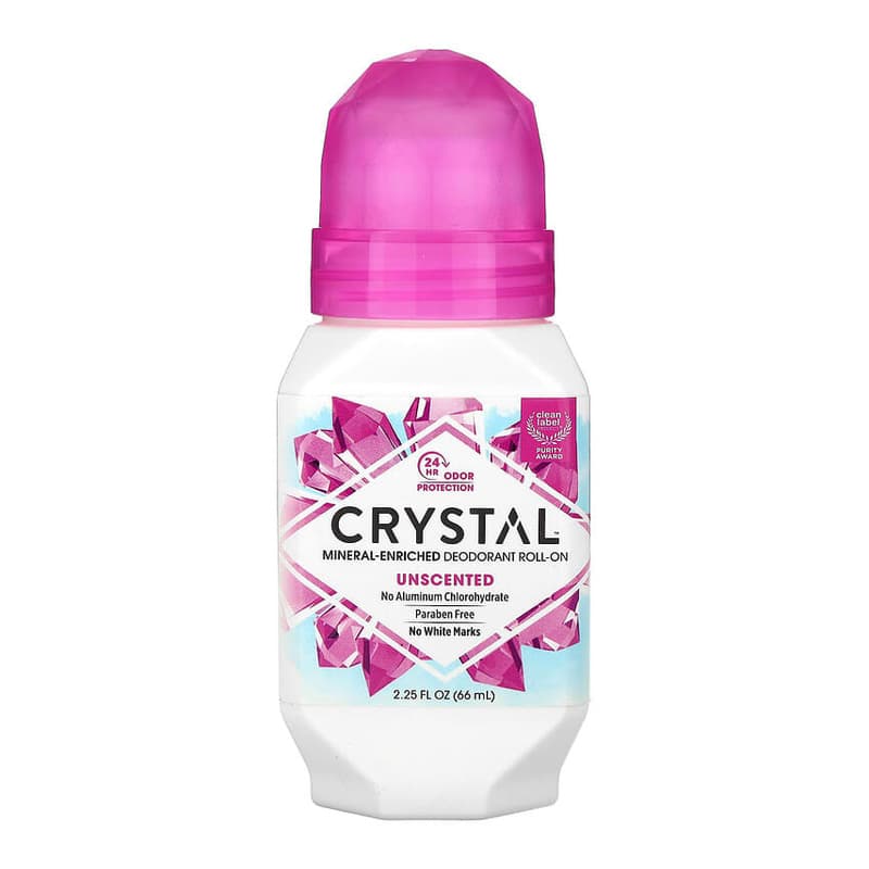 Mineral-Enriched Deodorant Roll-On, Unscented