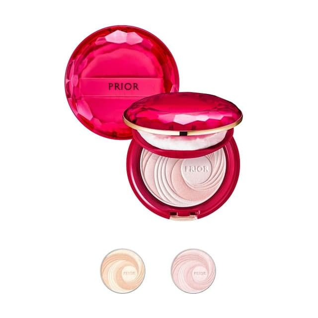 Prior Pressed Powder SPF 15 PA++, Pink