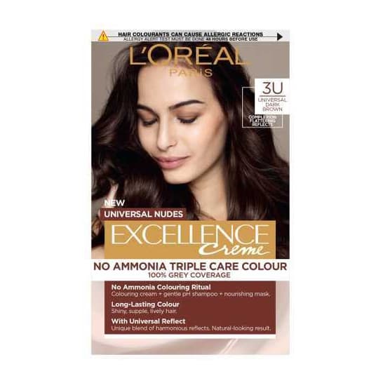 Excellence Crème Universal Nudes 3U Brunette Hair Dye