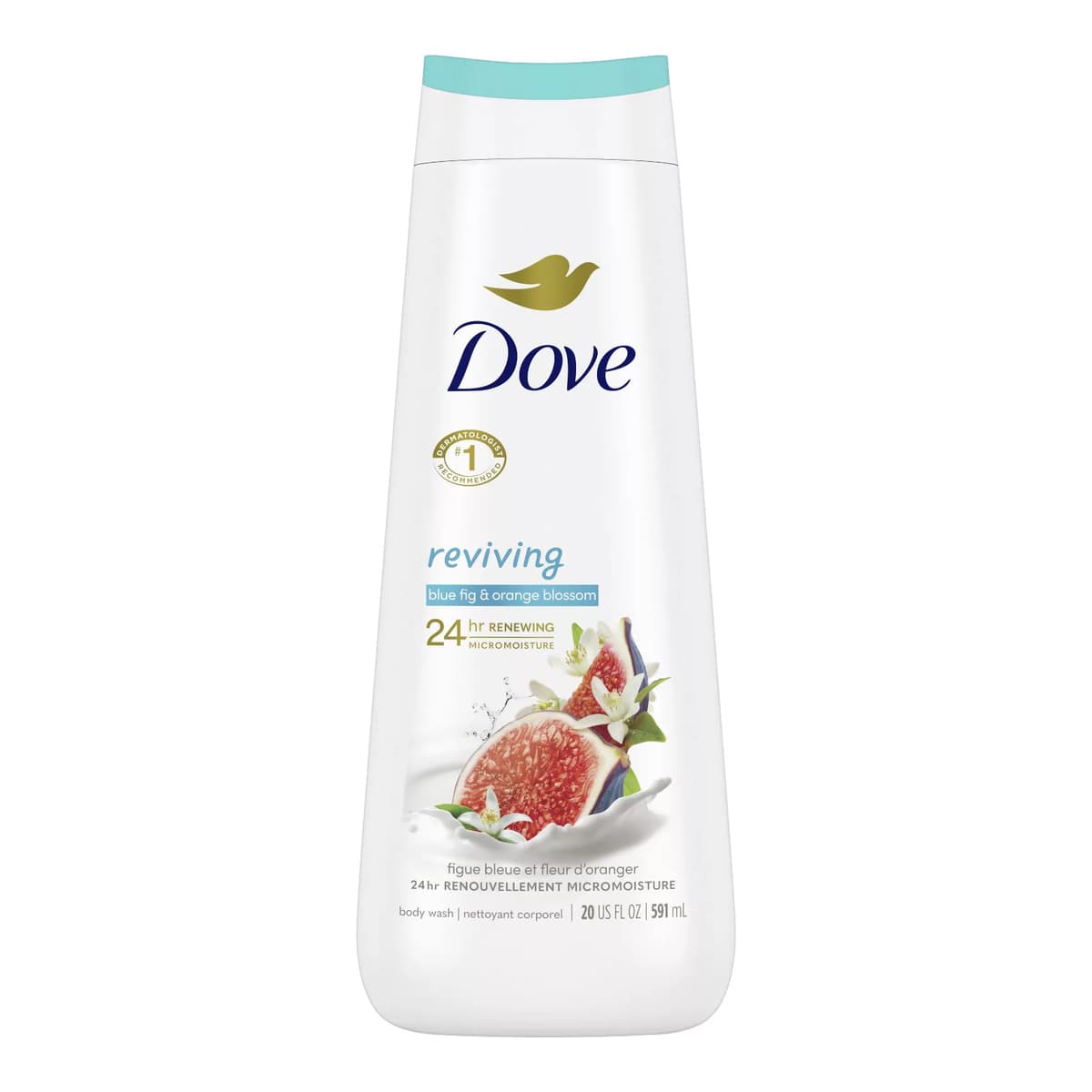 Dove Body Wash Reviving Blue Fig & Orange Blossom
