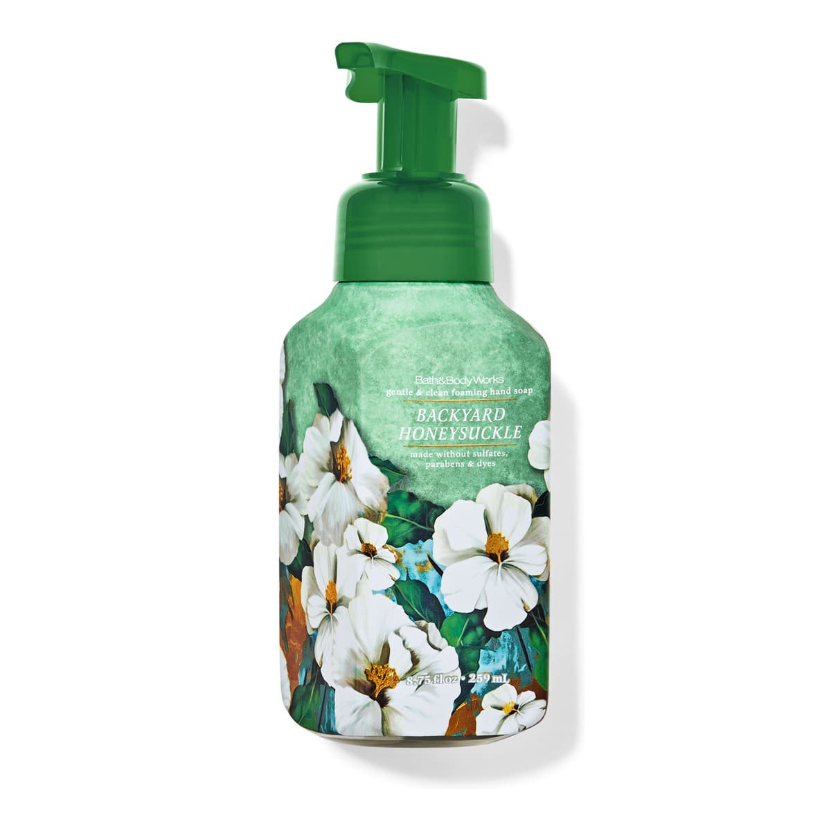 Backyard Honeysuckle, Gentle & Clean Foaming Hand Soap