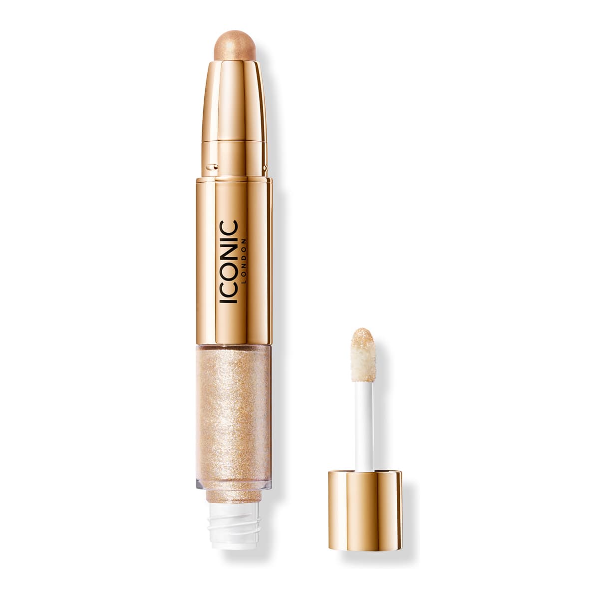 Glaze Crayon Dual-Ended Glitter Eyeshadow, Champagne