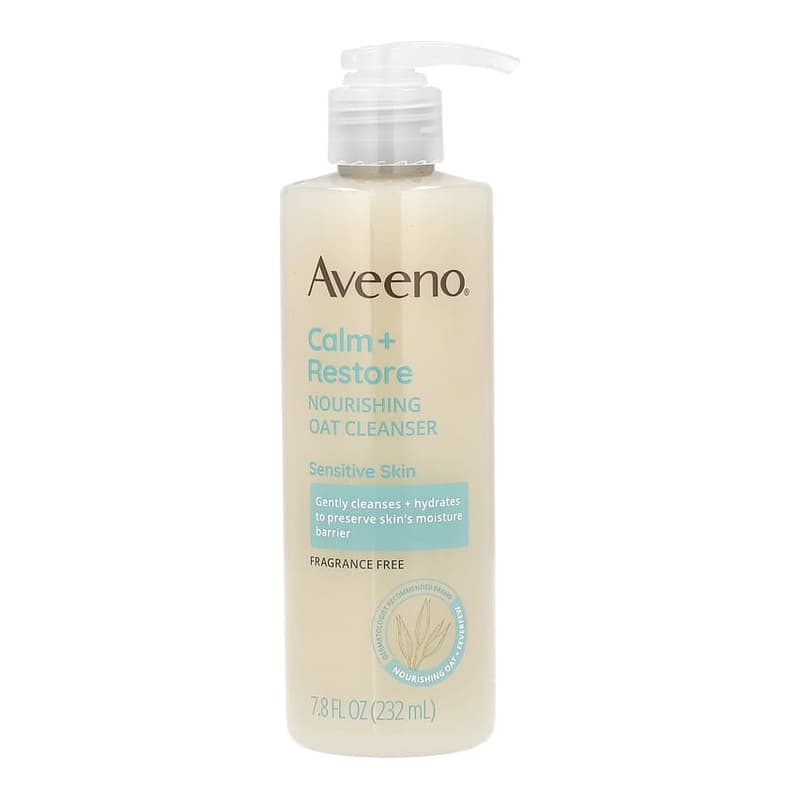 Calm + Restore, Nourishing Oat Cleanser, Sensitive Skin