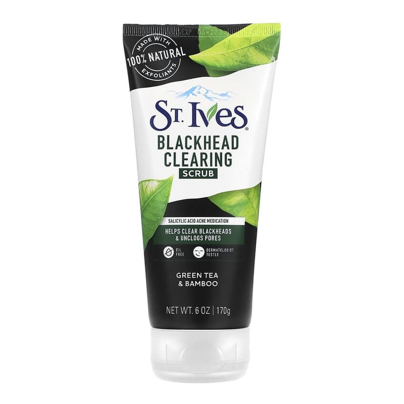 Blackhead Clearing Scrub, Green Tea & Bamboo