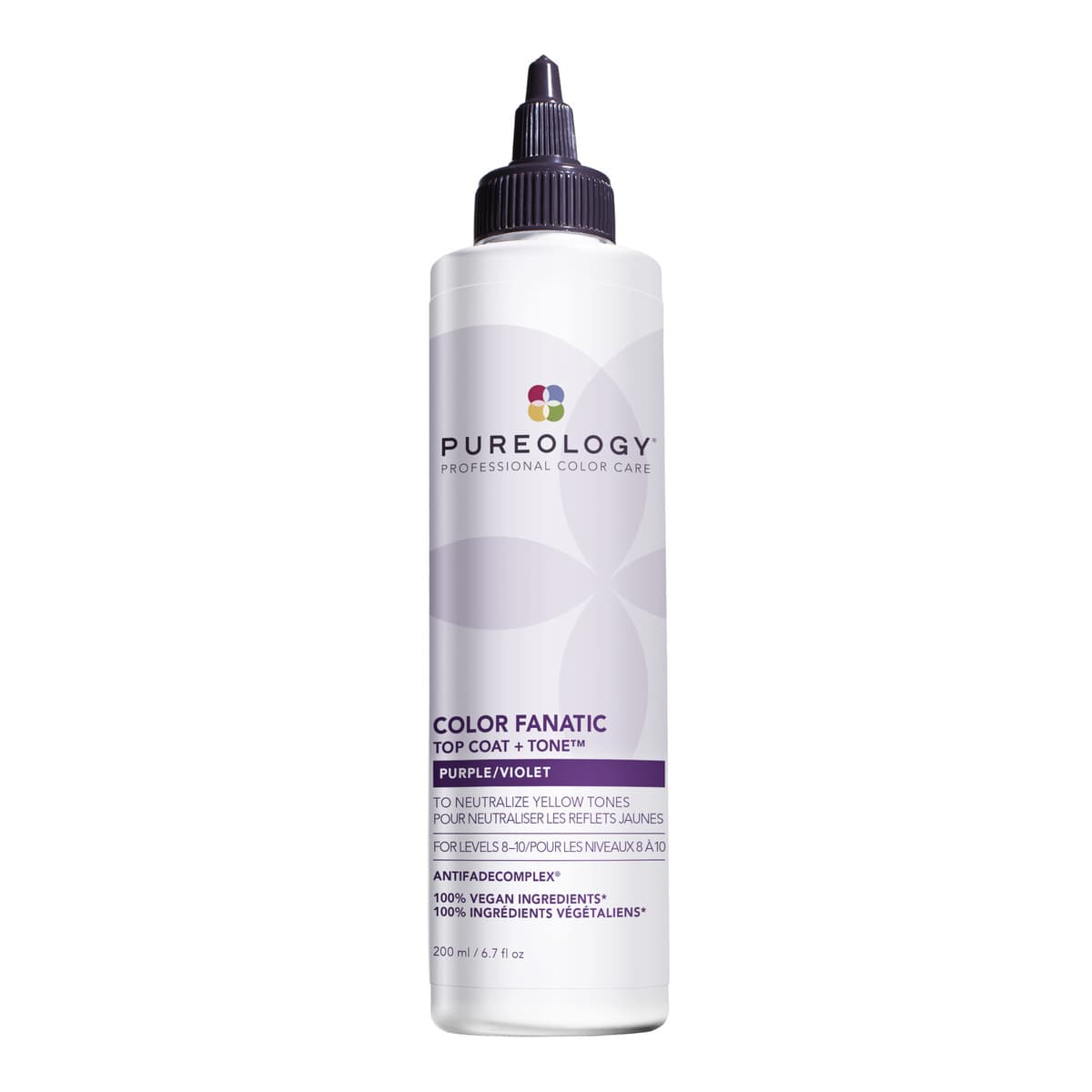 Colour Fanatic Top Coat and Tone Purple