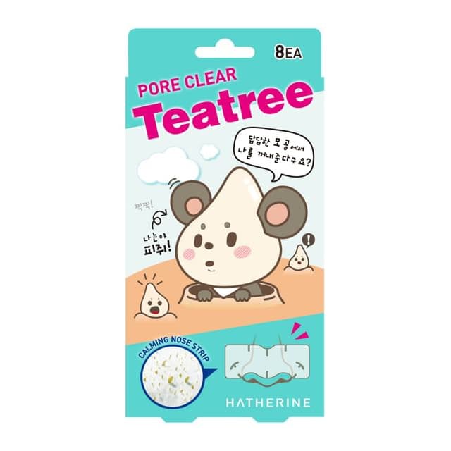 Pore Clear Nose Cleansing Strips, Tea Tree