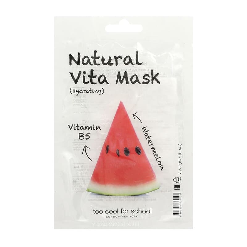 Natural Vita Beauty Mask with Vitamin B5 & Watermelon