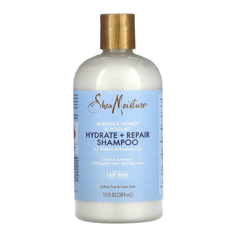 Manuka Honey & Yogurt, Hydrate + Repair Shampoo with Mafura & Baobab Oils