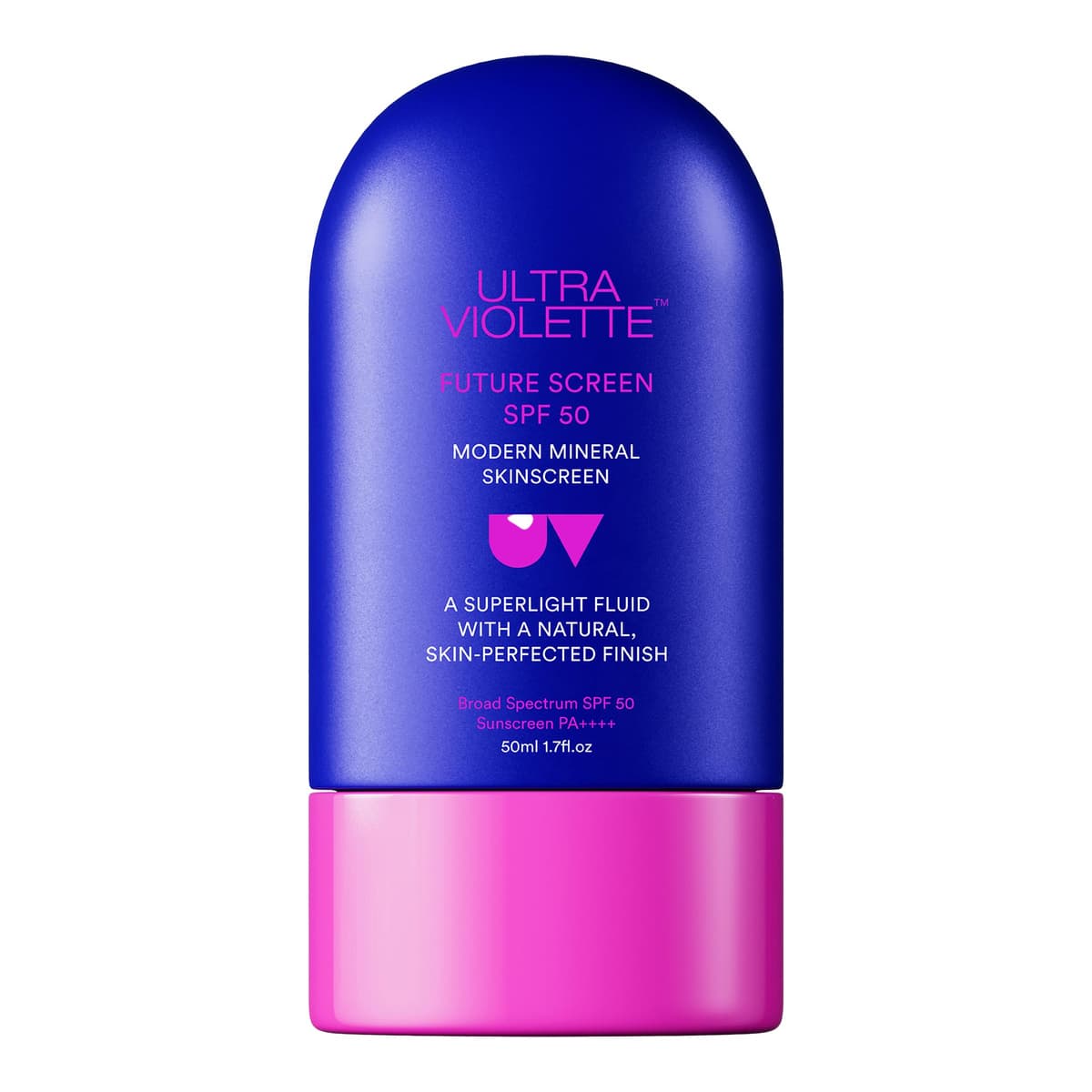 Future Screen SPF 50 Mineral Fragrance Free Facial Sunscreen Serum