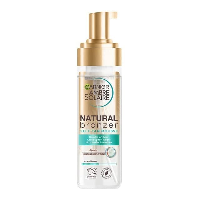 Natural Clear Self Tan Mousse