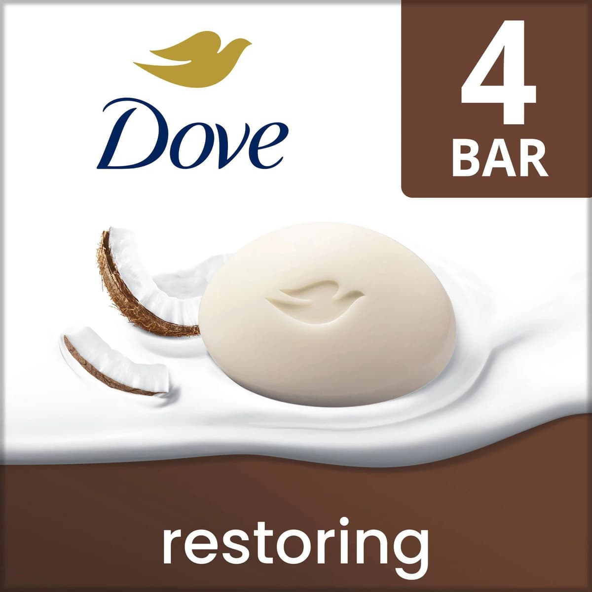 Restoring Coconut & Cocoa Butter Beauty Bar Soap – 4pk