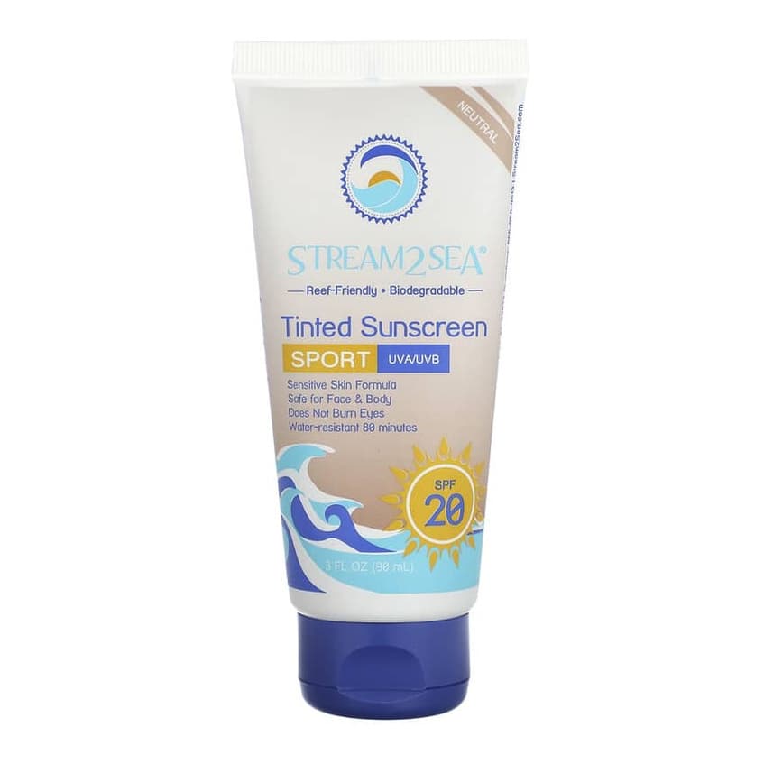 Tinted Sunscreen, Sport, SPF 20, Neutral