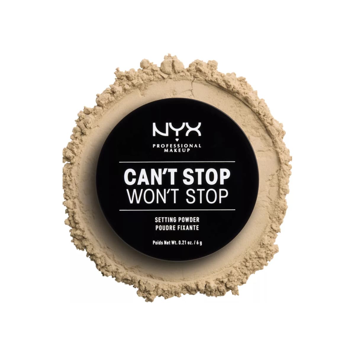 Can't Stop Won't Stop Setting Powder, Light Medium