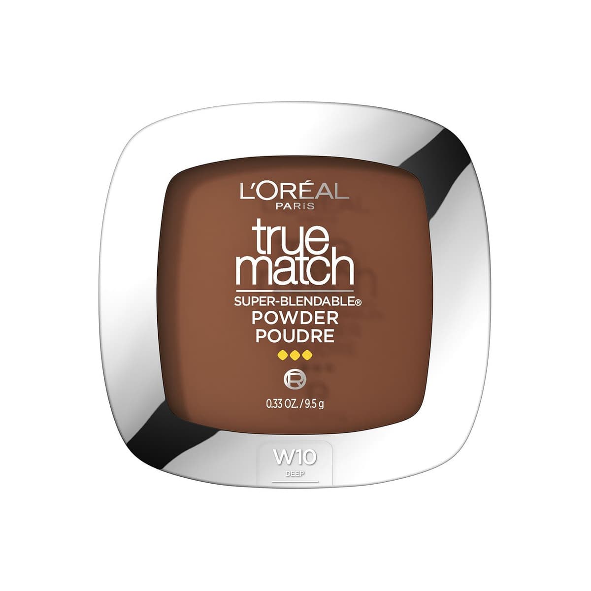 Super-Blendable Oil Free Makeup Powder, W10 Deep