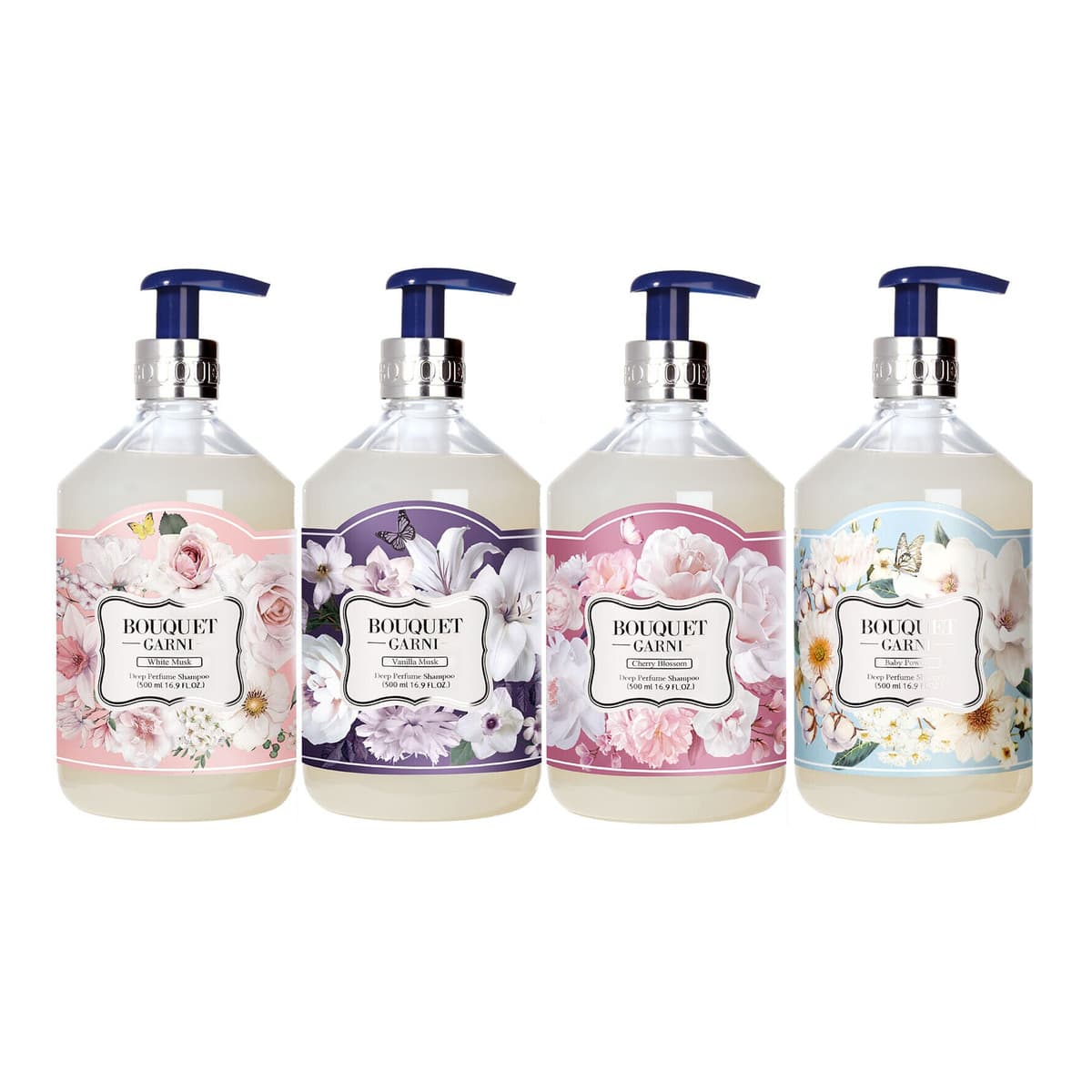 Deep Perfume Shampoo, White Musk