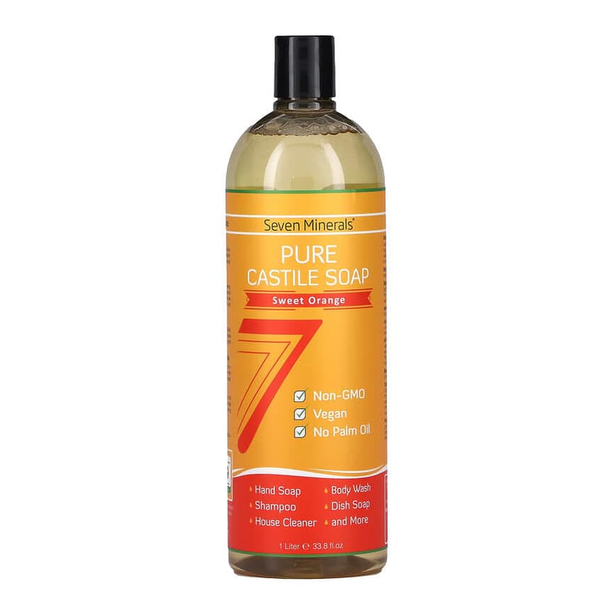 Pure Castile Soap, Sweet Orange
