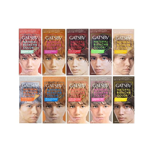 Gatsby Natural Bleach & Hair Color, Champagne Ash