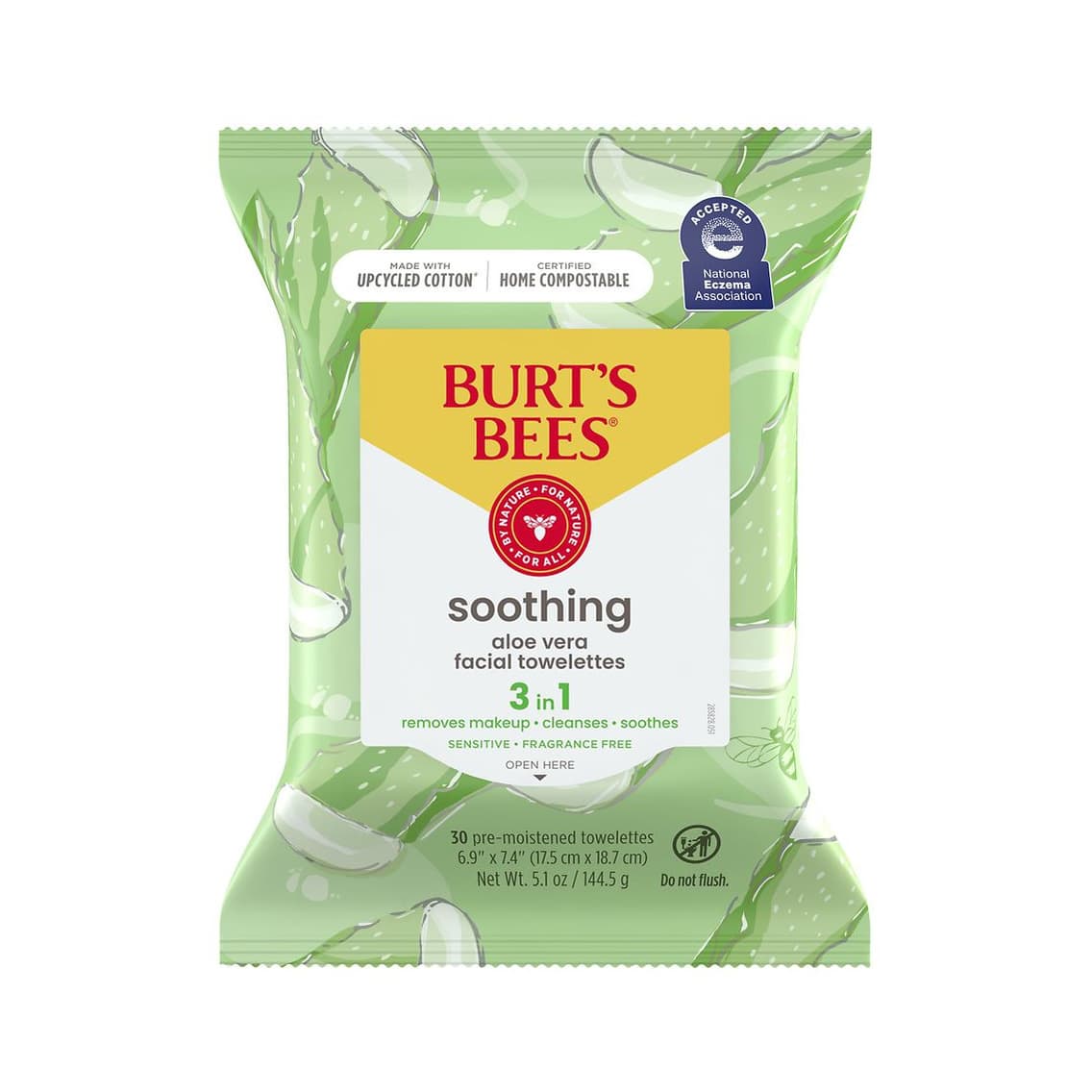 Soothing Facial Towelettes Aloe Vera