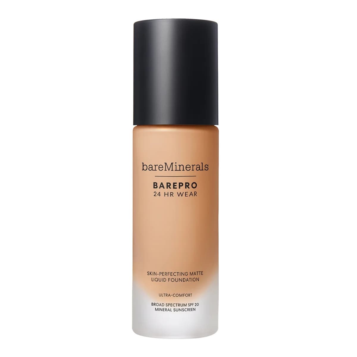 BAREPRO 24 Hour Matte Liquid Foundation Mineral SPF 20, Light 22 Warm