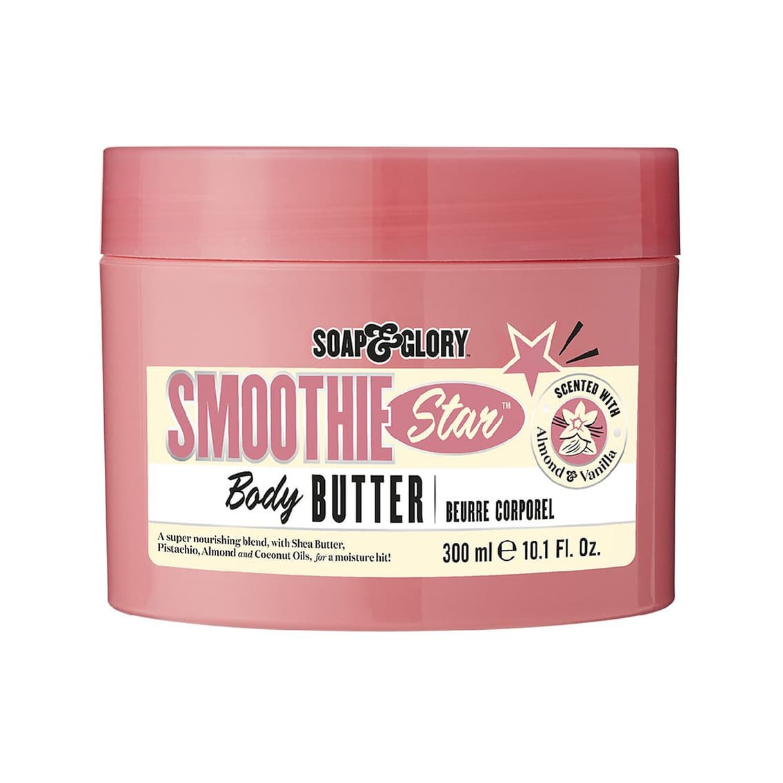 Smoothie Star Body Butter Pistachio, Almond and Sweet Vanilla Fragrance